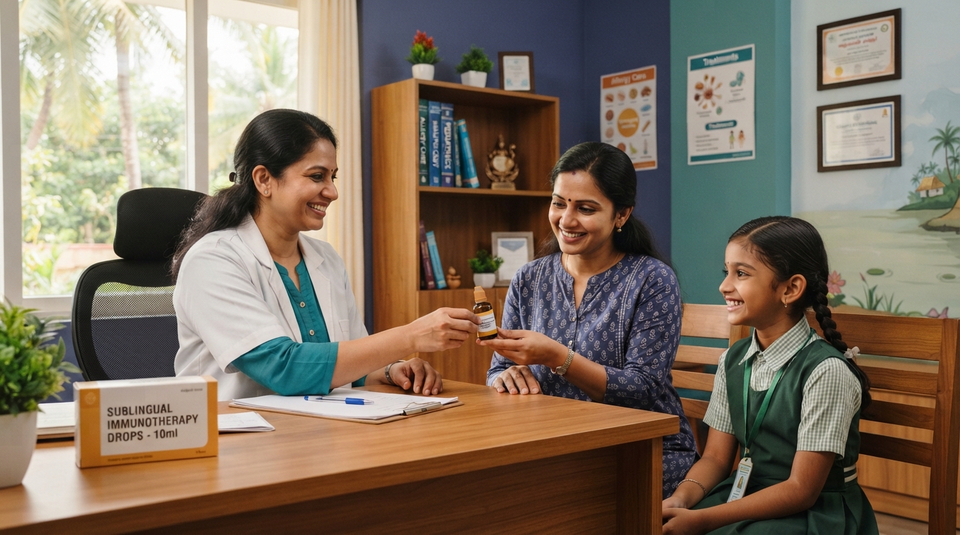 Allergen immunotherapy consultation at Allergy Asthma Foundation